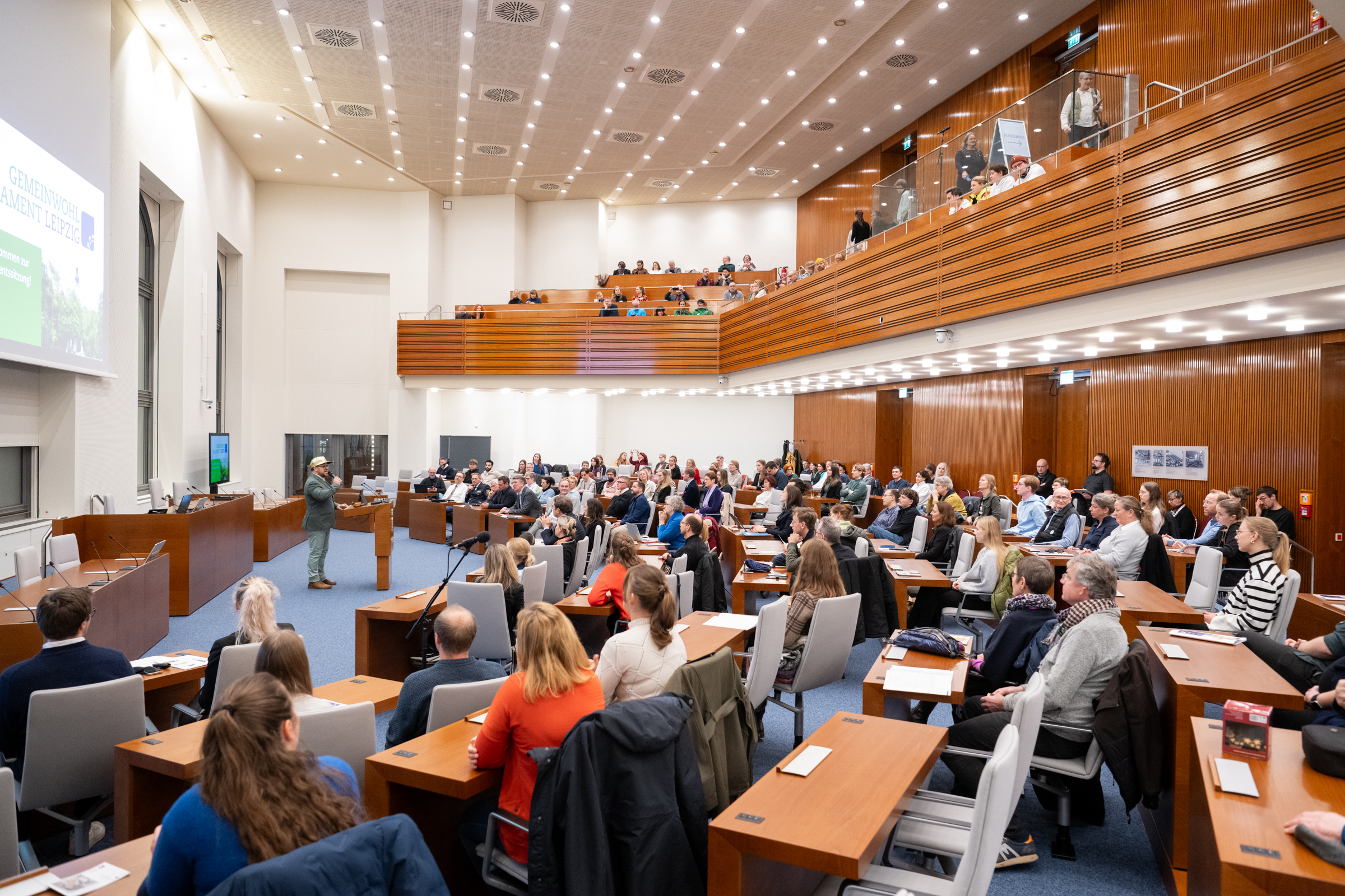 Fürs Gemeinwohl in Leipzig: Ein Parlament, viele Stimmen, zahlreiche Gewinner