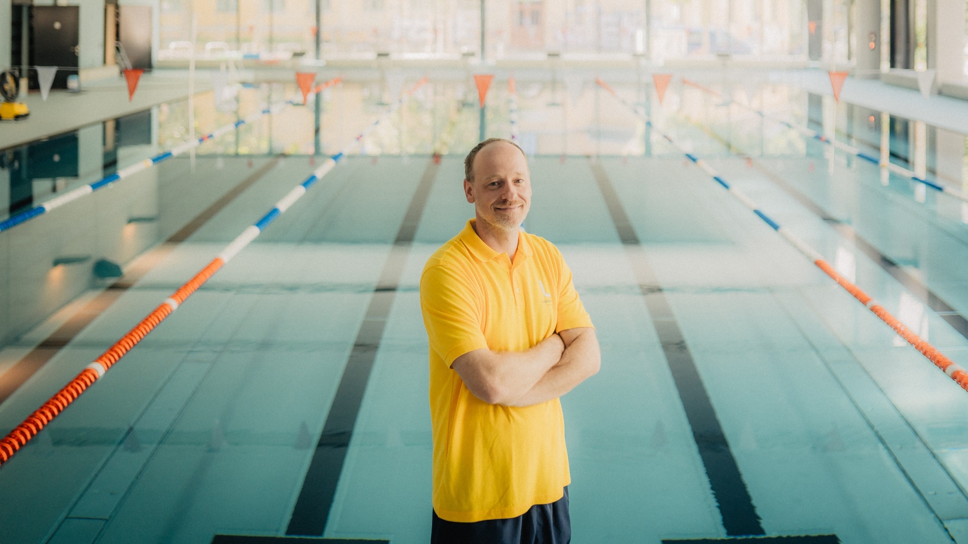 Kay Leichsenring, Teamleiter im neuen Sportbad 