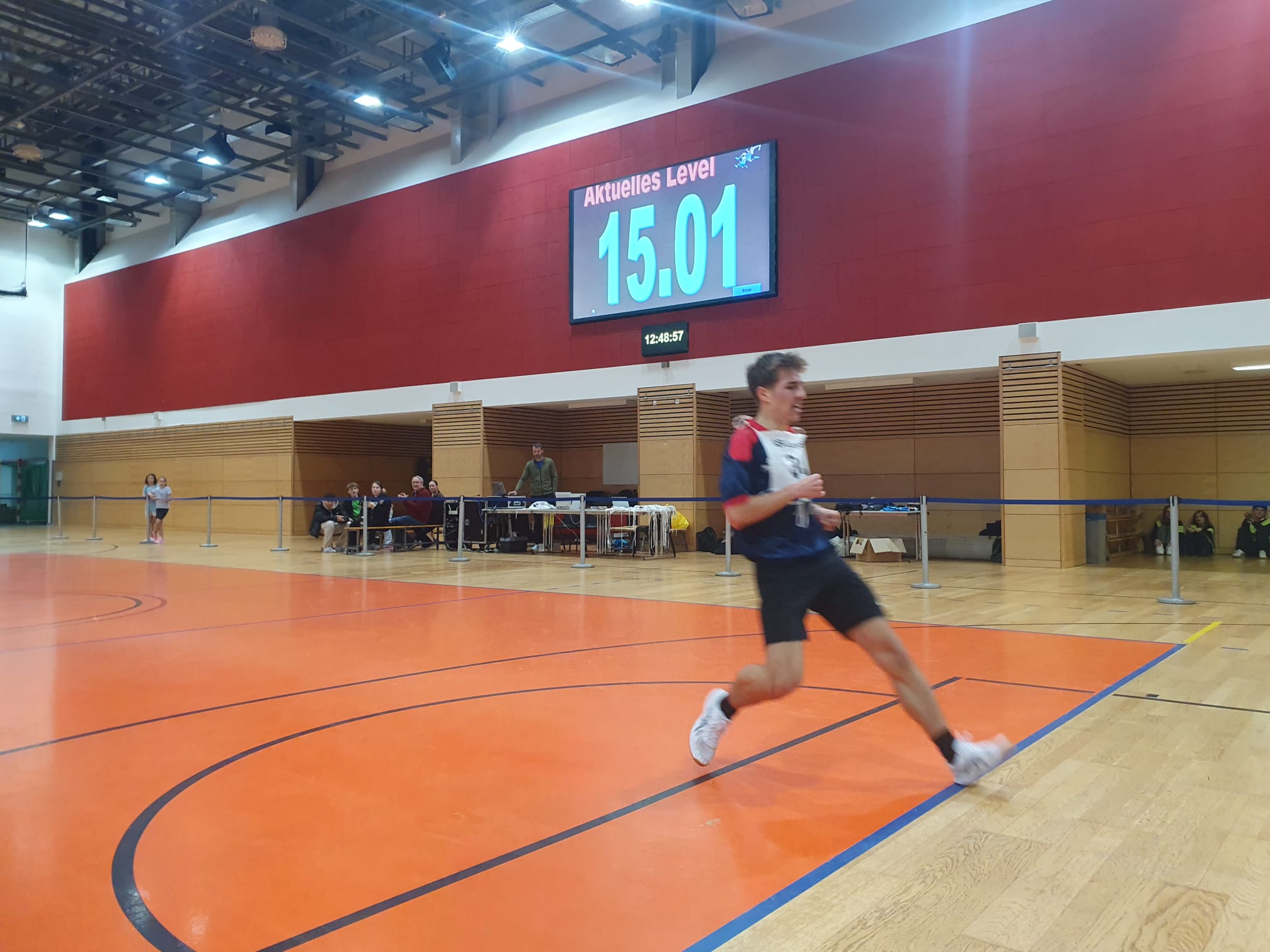 Rekordverdächtig Benjamin Wagenknecht beim Levellauf.