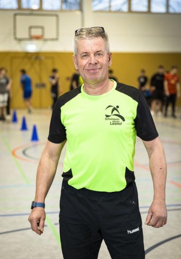 Sportlehrer und Lauftrainer Jens Roßberg.