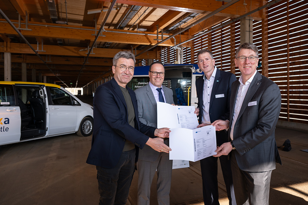 LVB Übergabe der Fördermittel "SIAS-ÖV"