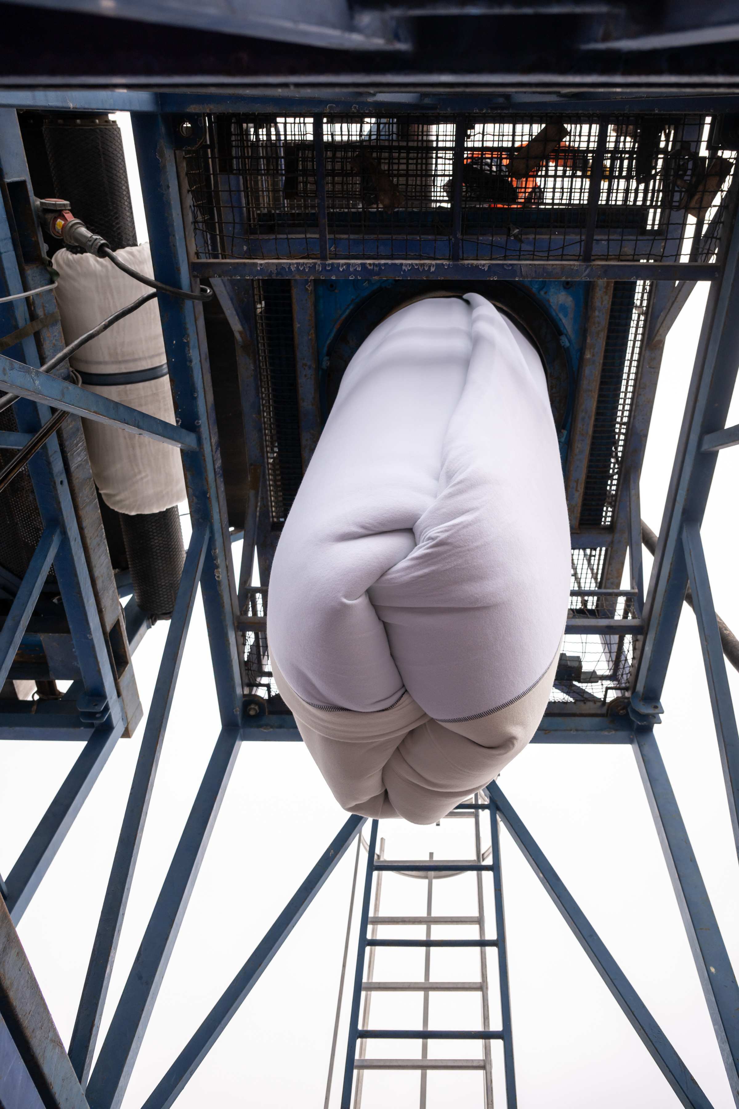 Baumaßnahme Ellernweg Schlaucheinzug