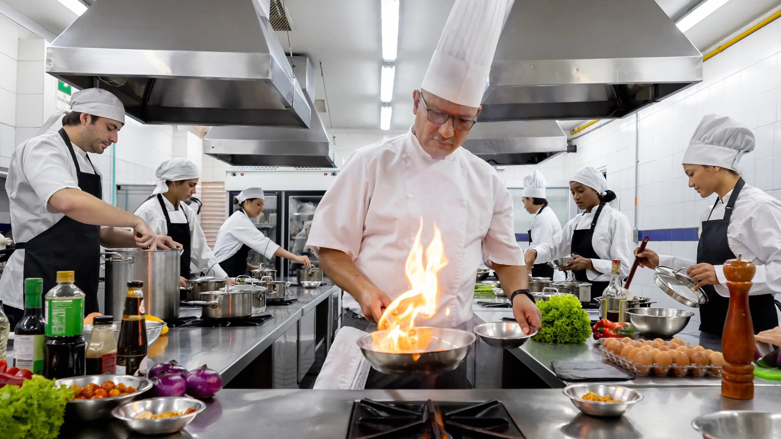 Gewerbekunde Restaurant – iStock 2048176494